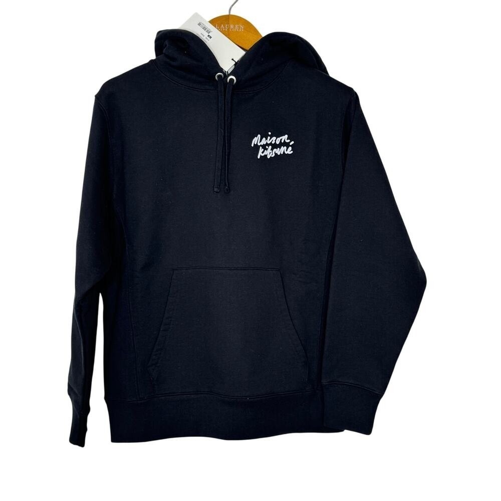 Maison Kitsune black hoodie - New